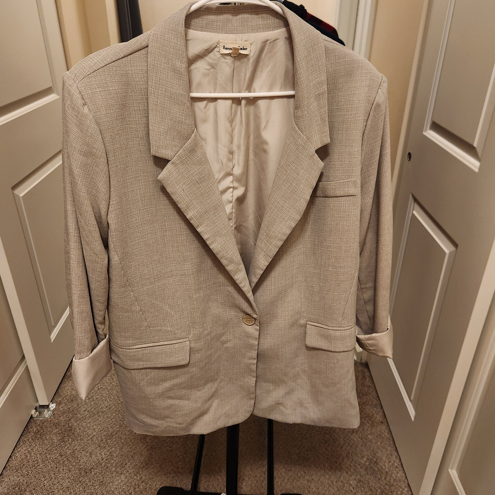 Women's Beige Blazer